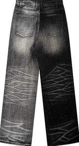 YIN YANG CAT WHISKERS JEANS