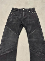 CUBIC RIPPLE WAX PANTS