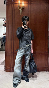 YIN YANG CAT WHISKERS JEANS