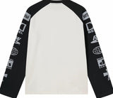 WAVE PORTRAIT PRINT LONG SLEEVE TEE