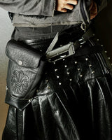 LEATHER SABER BELT
