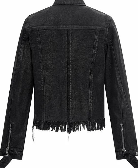 DESTRUCTED DENIM JACKET