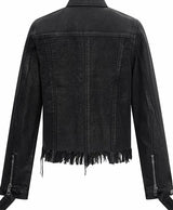 DESTRUCTED DENIM JACKET