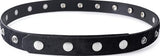 BLACK PONY HAIR BUCKLE BELT