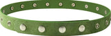 GREEN PONY HAIR BUCKLE BELT