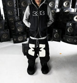 LOOSE PLEATED SWEAT PANTS