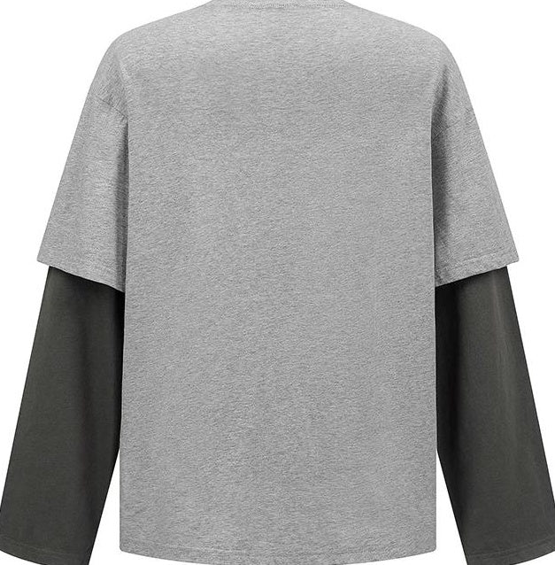 LOOSE LONG SLEEVE BOOTLEG TEE