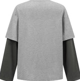 LOOSE LONG SLEEVE BOOTLEG TEE