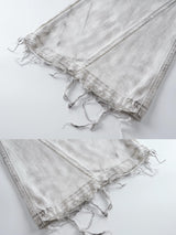 WRECKING WHITE WAX PANTS
