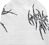 ORGANIC BONE PRINT KNIT HAT