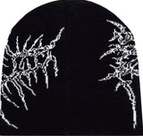 ORGANIC BONE PRINT KNIT HAT
