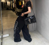 CHIC CROSSBODY TOTE BAG