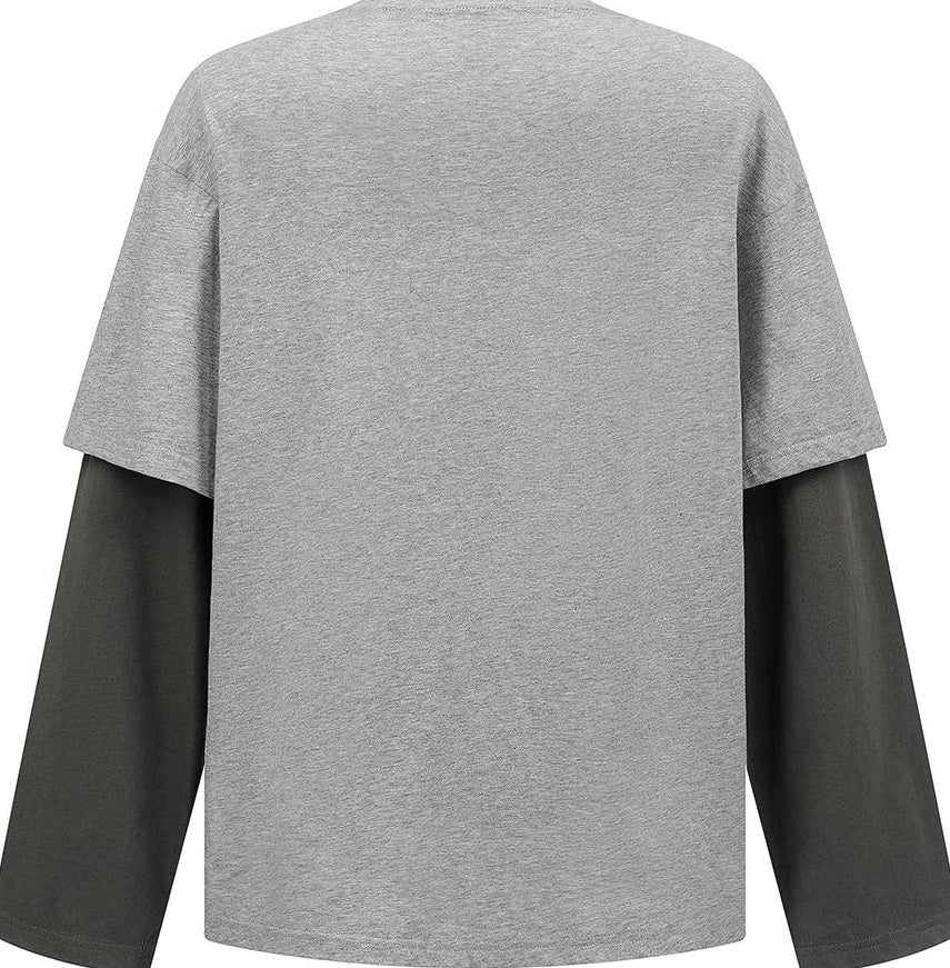 LOOSE LONG SLEEVE BOOTLEG TEE