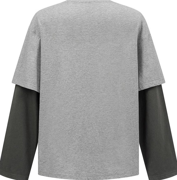 LOOSE LONG SLEEVE BOOTLEG TEE