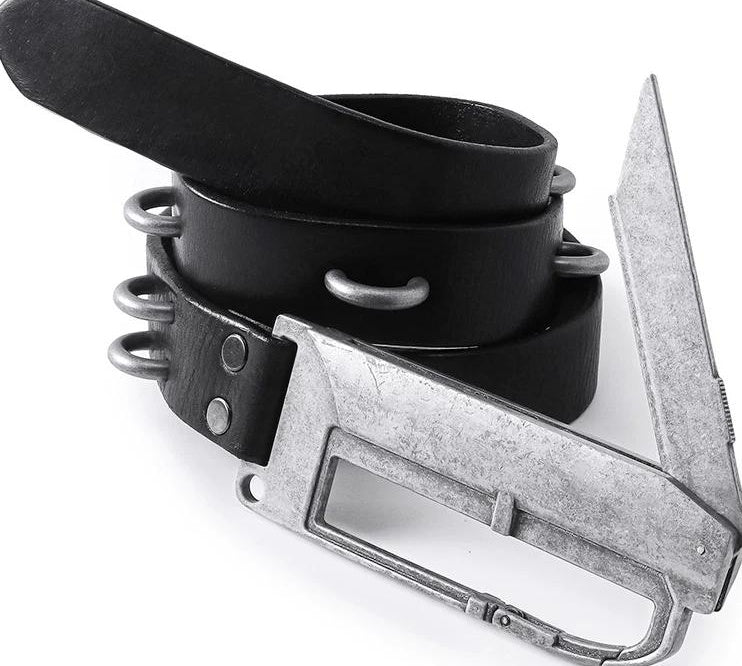 LEATHER SABER BELT