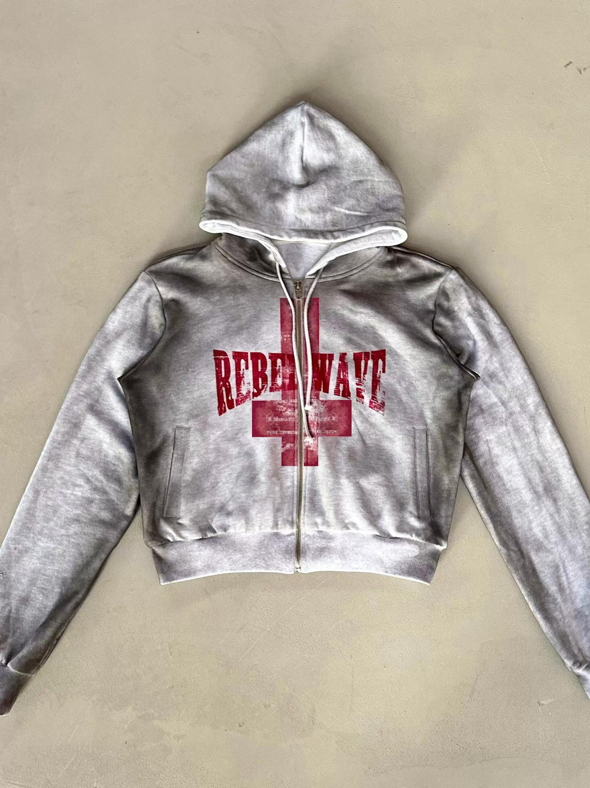 REBEL WAVE GRAPHIC HOODIE