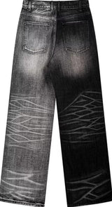 YIN YANG CAT WHISKERS JEANS