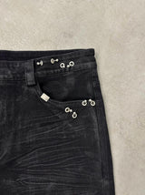 CUBIC RIPPLE WAX PANTS