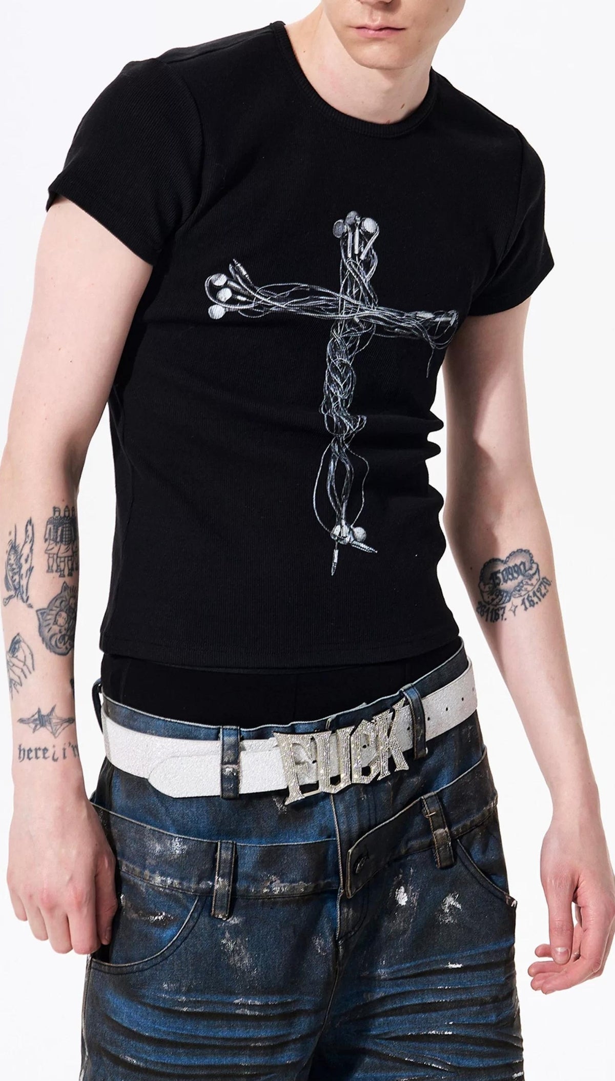 スリムフィットクロススプリントＴシャツ