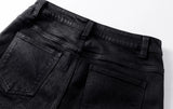 MULTI-ZIPPER SLIM FIT PANTS
