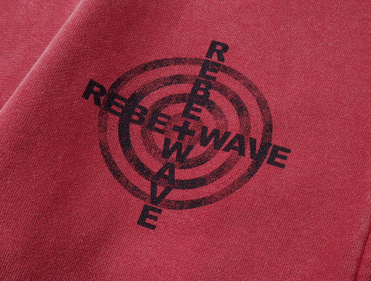 PINK WASHED ZIPPER HOODIE