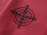 PINK WASHED ZIPPER HOODIE