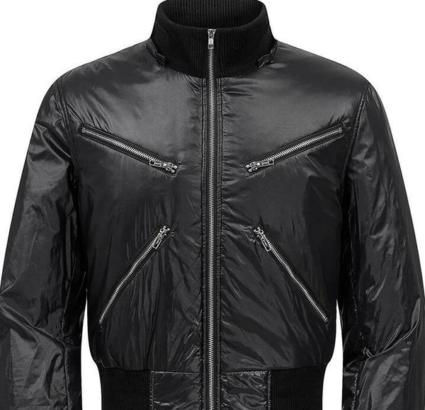 HOODED COTTON JACKET WITH DETACHABLE COLLAR