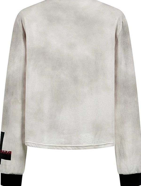 PRINTED SLEEVE LENGTH TEE