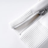 LAYERED DOUBLE ZIPPER GLOVES