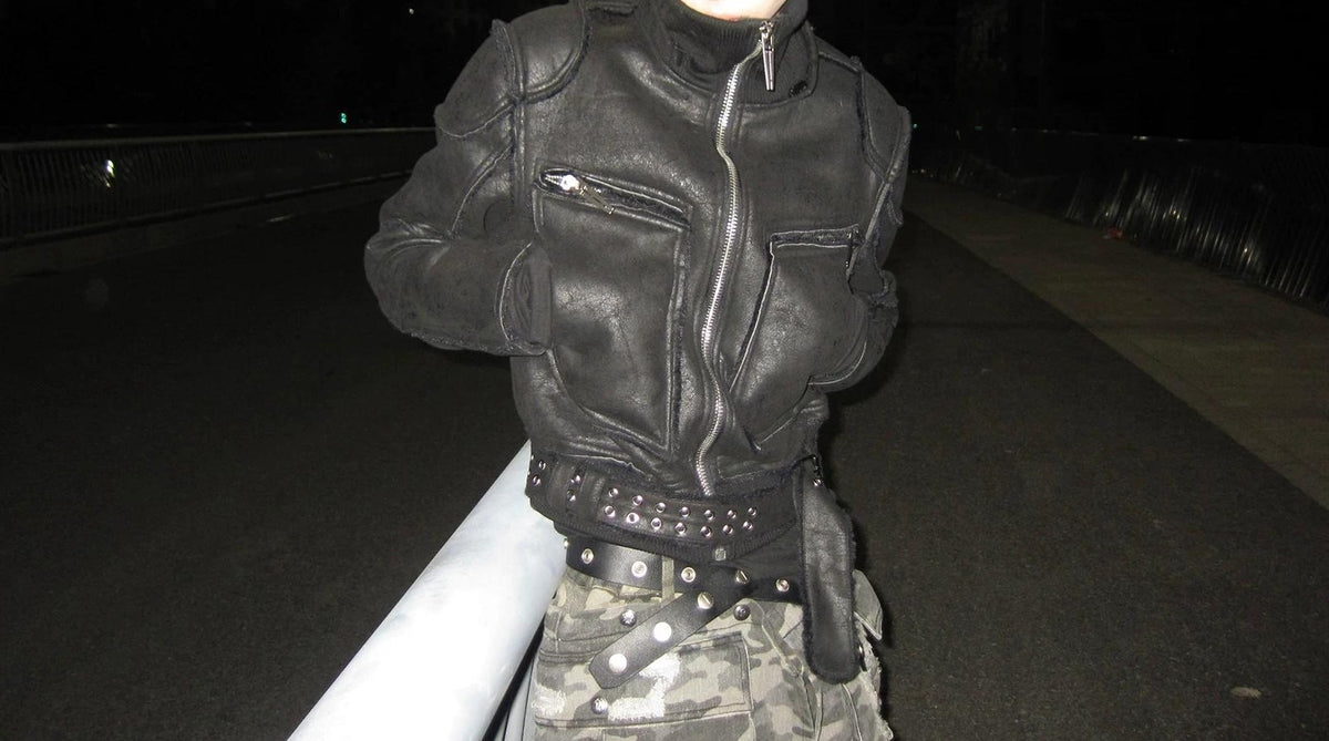 FAUX FUR MULTI-ZIPPER JACKET