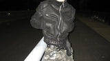 FAUX FUR MULTI-ZIPPER JACKET