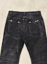 CUBIC RIPPLE WAX PANTS
