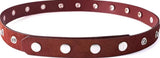 PINK PONY HAIR BUCKLE BELT