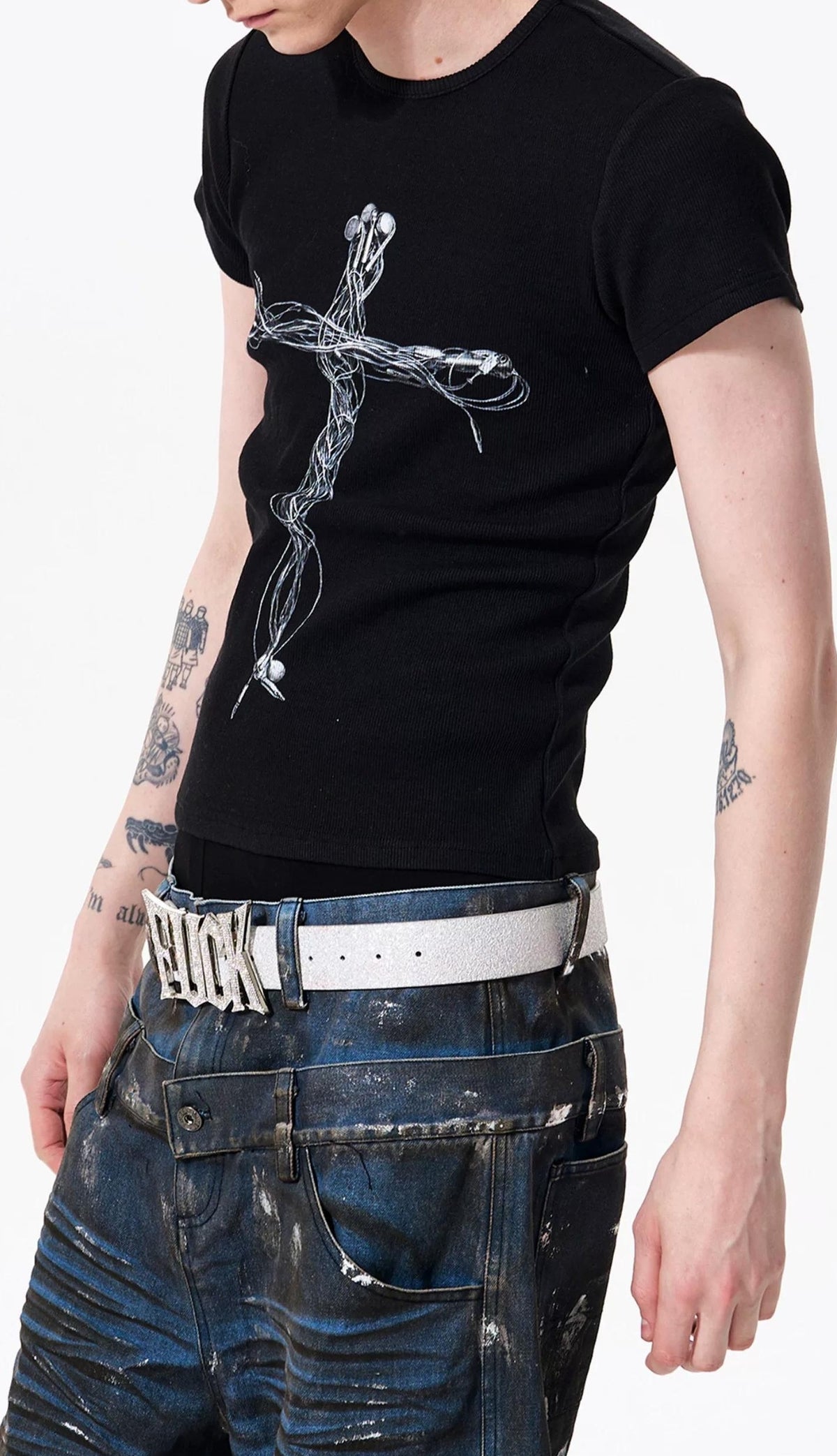 スリムフィットクロススプリントＴシャツ