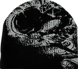 SKULL PRINT COLD CAP TEE