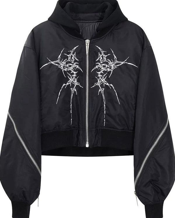ORGANIC BONE PRINT JACKET