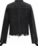 DESTRUCTED DENIM JACKET