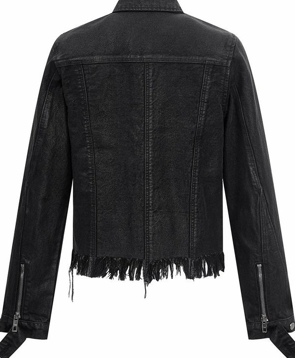 DESTRUCTED DENIM JACKET