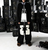 LOOSE PLEATED SWEAT PANTS