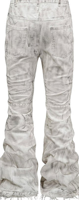 WRECKING WHITE WAX PANTS