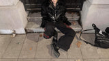 PATCHWORK LEATHER FUR JACKET