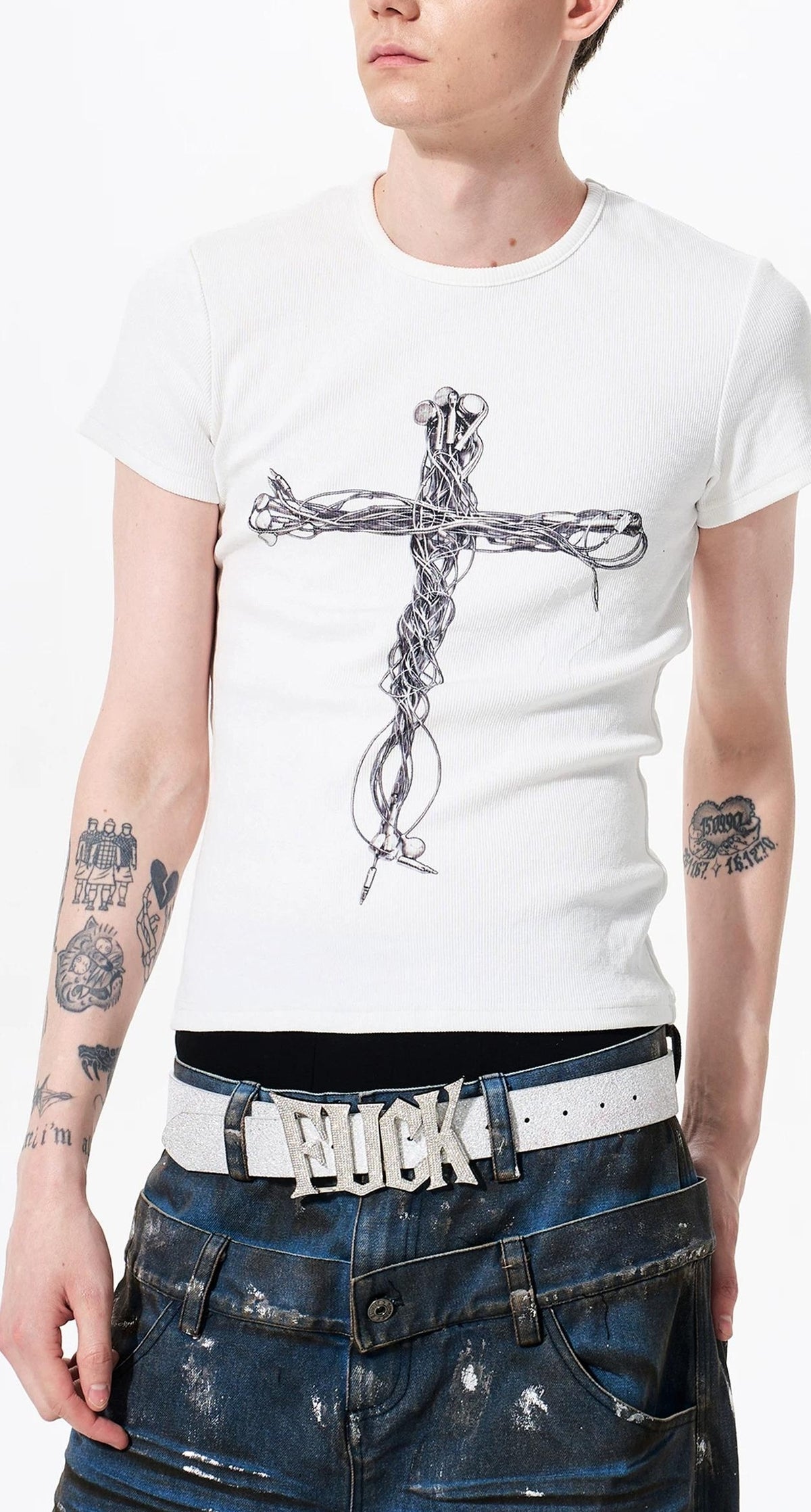 スリムフィットクロススプリントＴシャツ