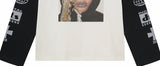 WAVE PORTRAIT PRINT LONG SLEEVE TEE