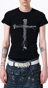 スリムフィットクロススプリントＴシャツ